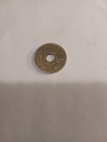 Rare! 10 Centimes trouée, année 1925 - Numismatique