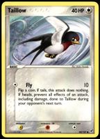 Taillow 80/107 Pokémon EX Deoxys