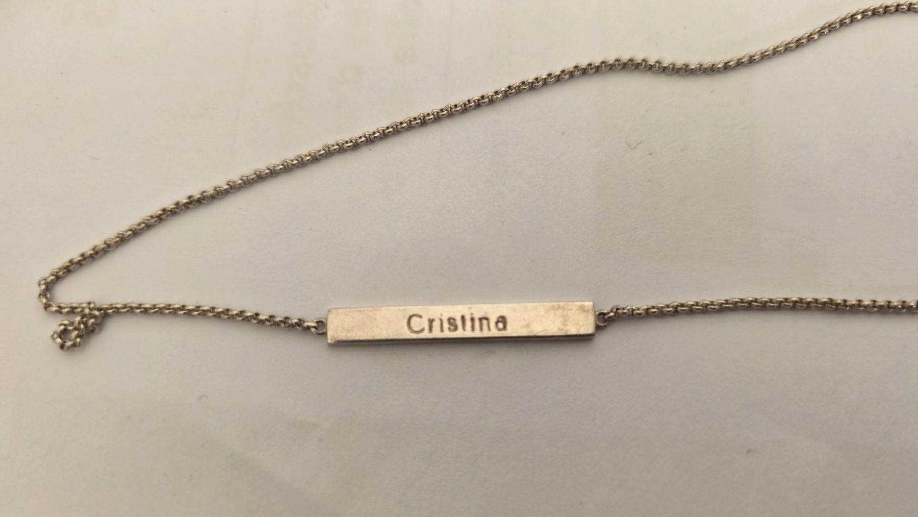 Thomas Sabo Catenine: Thomas Sabo Personalisierte Kette Cristina – Usato da Wittenbach venduto da rose_rosi 2