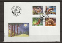 F1591 - FDC Animaux de nuit