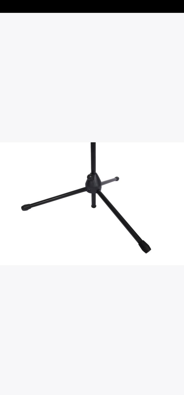 Supporti per strumenti musicali & leggii: 2 x Mikrofonständer schwarz Stativ verstellbar – Nuovo e nell'imballaggio originale da Berneck venduto da erato6 3