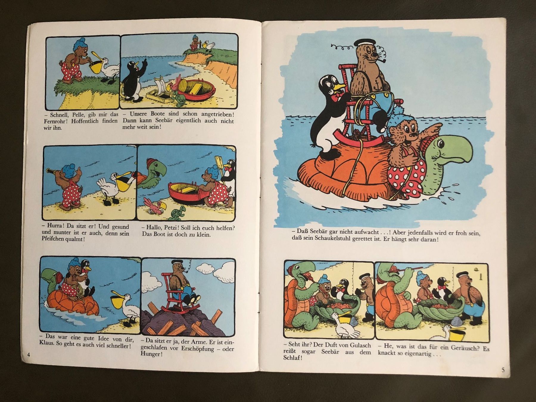 Libri: Buch Petzi auf der Robinson - Insel – Usato da Nunningen venduto da anclaudia 2