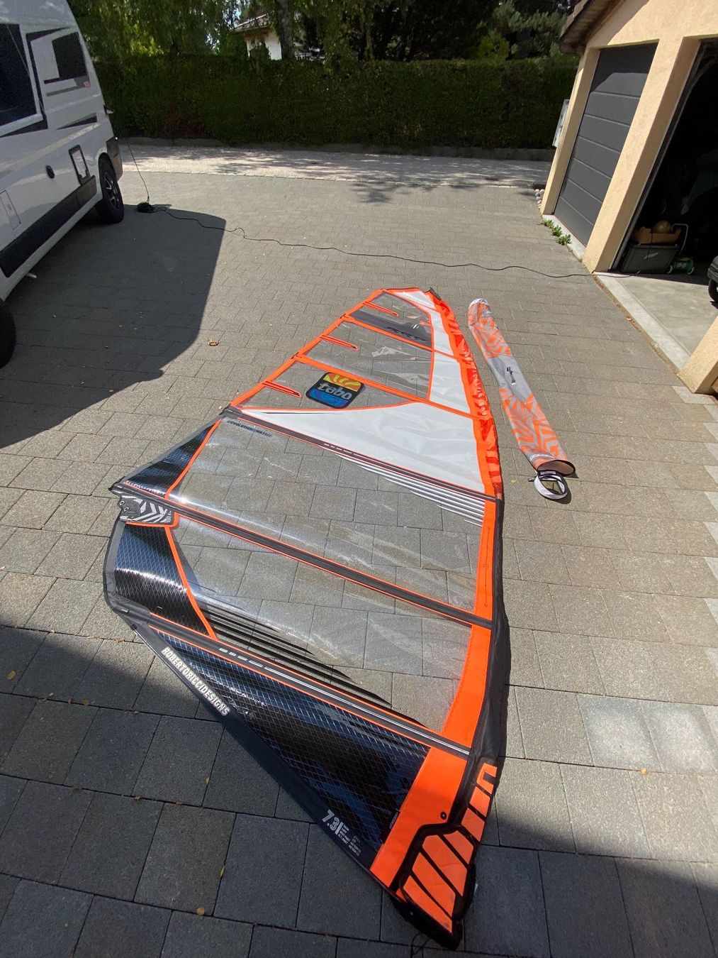 Surf: RRD Evolution MK11 7.3 m² Freeride-Windsurfsegel – Usato da Epalinges venduto da miaucl