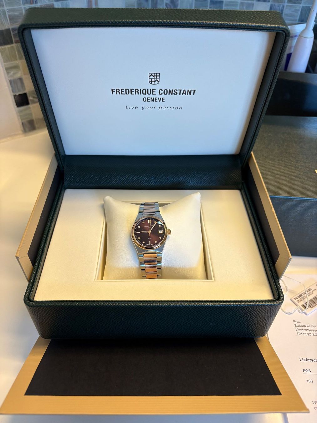 Frederique Constant Orologi: Frederique Constant Highlife Diamond – Nuovo (secondo la descrizione) da Züberwangen venduto da biene_83