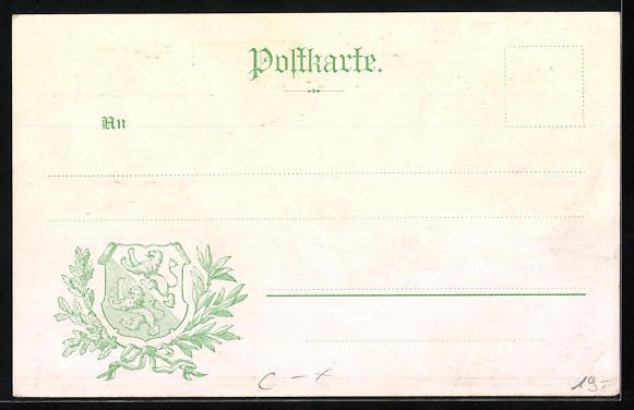 Cartoline postali: Schwaderloh, Jubiläumsgruss 1499-1899,  – Usato da Berlin venduto da bartko-reher 1