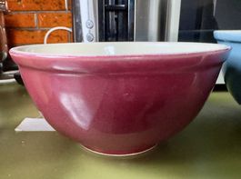 Rössler Schüssel 21 cm bordeauxrot 