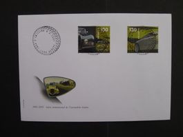 2003 Nr. 1152+1153 Einzelwert FDC mit ET-Vollstempel selten