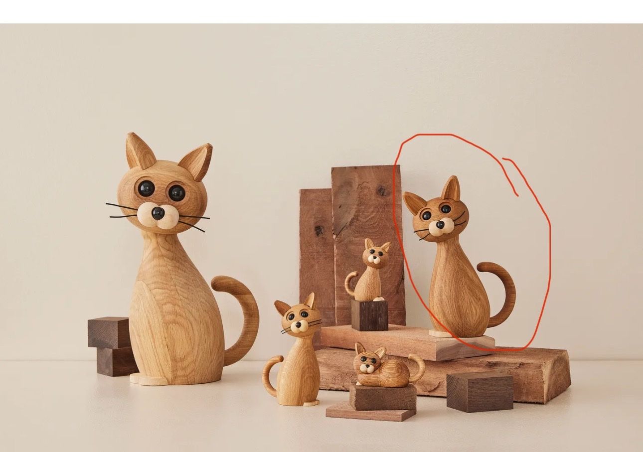 Statuette: Letzte!  Katze Brave - SpringCopenhagen  NP 159,- – Nuovo (secondo la descrizione) da Meilen venduto da tresor009 3