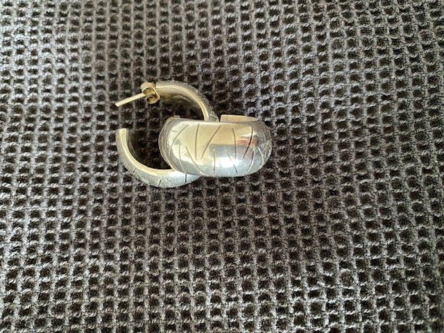Boucles d'oreille: Ohrstecker Creole versilbert – D'occasion à Edlibach par Arnoldotto 3