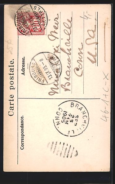 Cartoline postali: Fribourg, La Cathédrale, Strassenbahn – Usato da Berlin venduto da bartko-reher 1