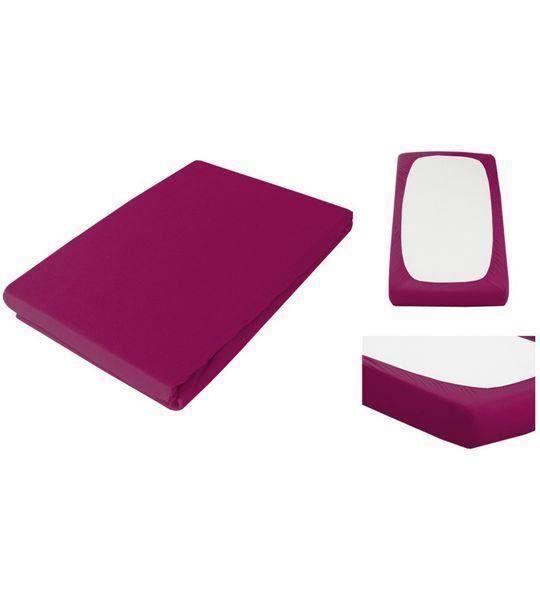 Biancheria da letto: JERSEY FIX Fuchsia  180/200 x200 cm – Nuovo e nell'imballaggio originale da Oensingen venduto da directshop24 5