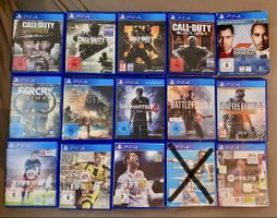 14 PS4 spiele als Set