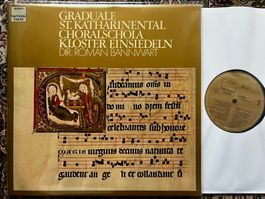 GOTISCHE GESÄNGE Choralschola Kloster Einsiedeln LP 🛀 TOP