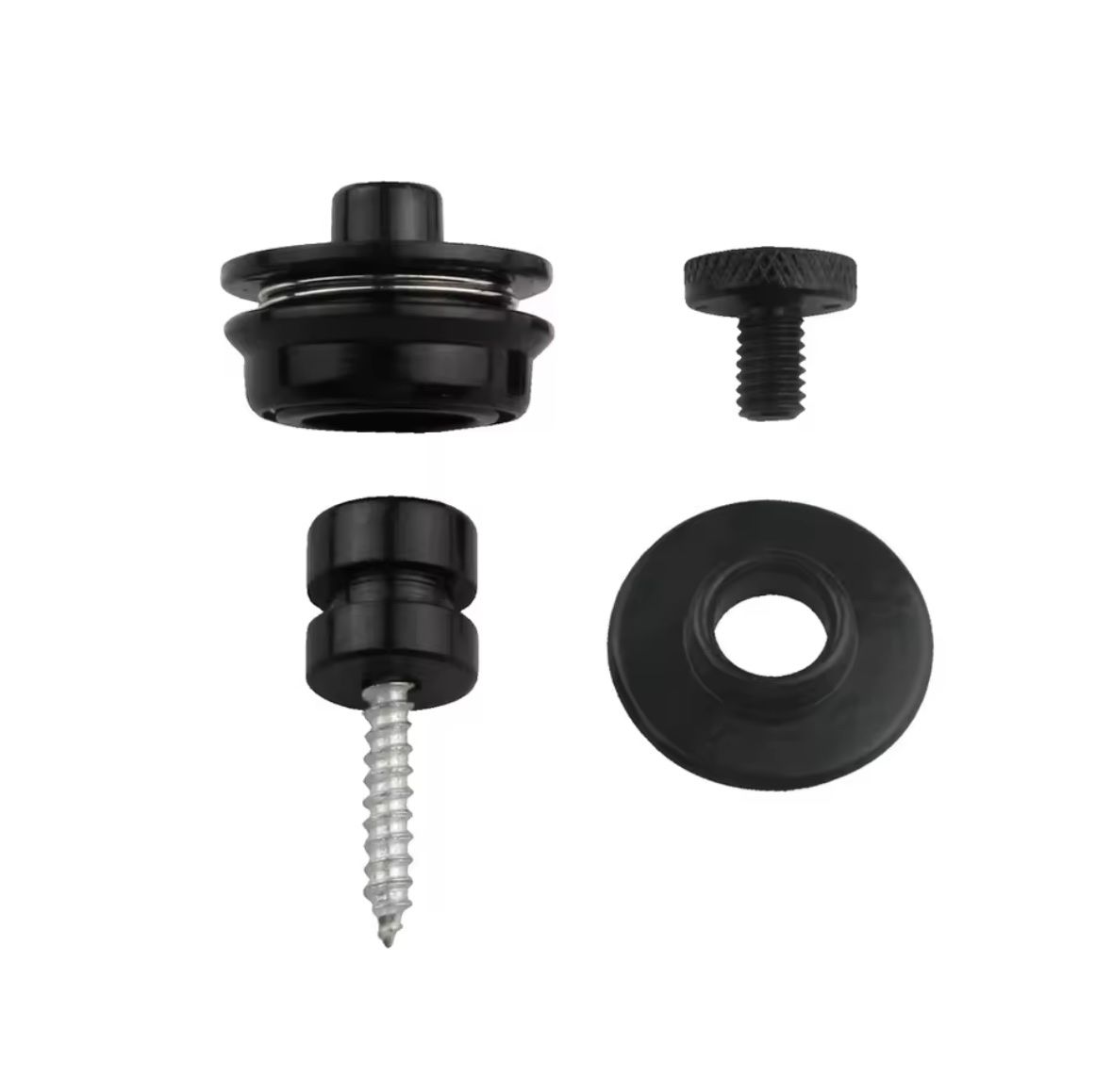 Instruments de musique: Strap Lock Gurtpins Schwarz (2 Stück) – Neuf avec emballage d'origine à Luzern par MusikElektronikShop 1