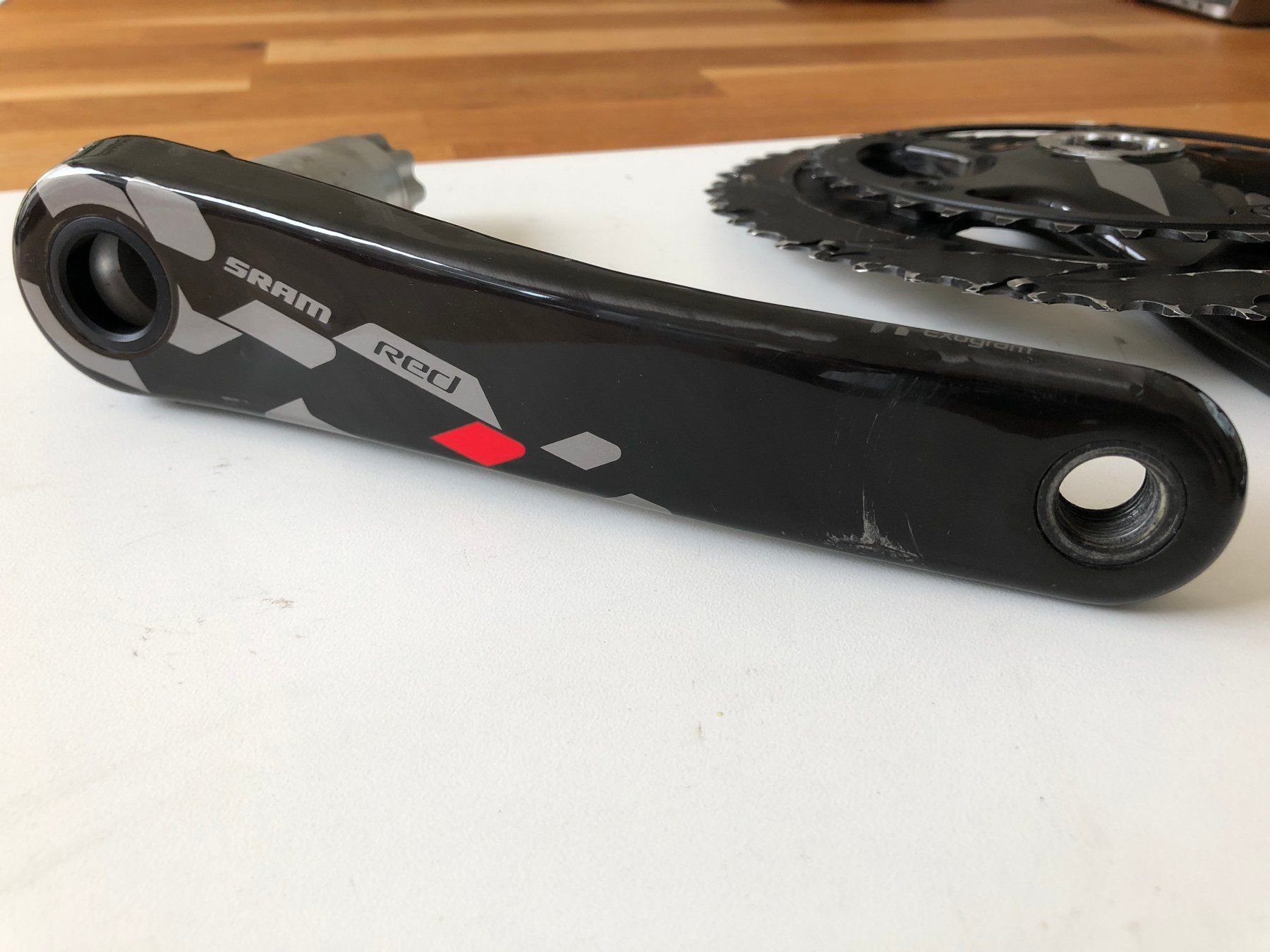 Sram Pezzi di ricambio: Kurbelsatz Sram Red – Usato da Riehen venduto da flohropax 4