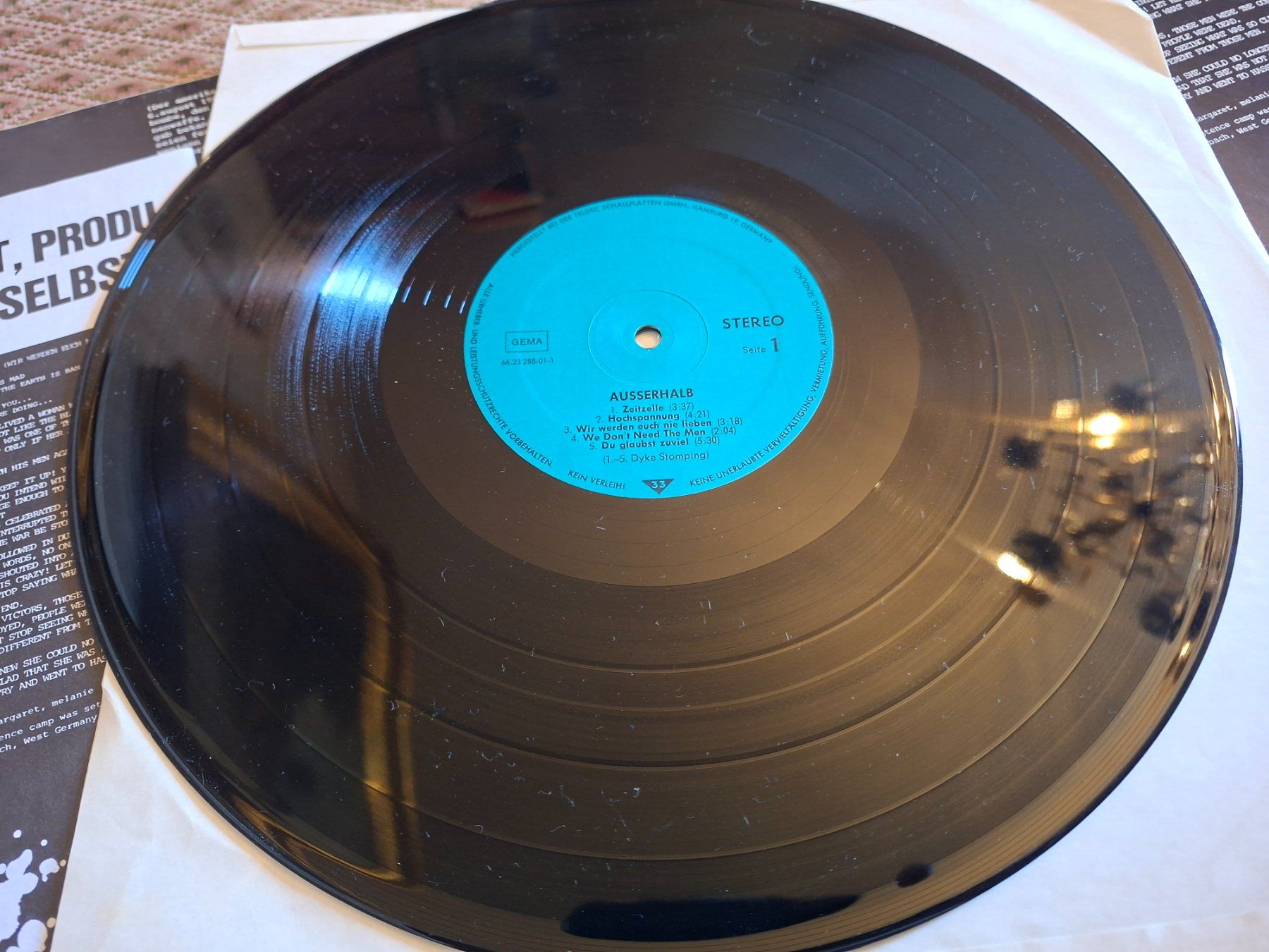 Dischi in vinile: Rare Experimental Rock LP - Ausserhalb - Rock Experimentell – Usato da Bernex venduto da Wannabehasbeen01 4