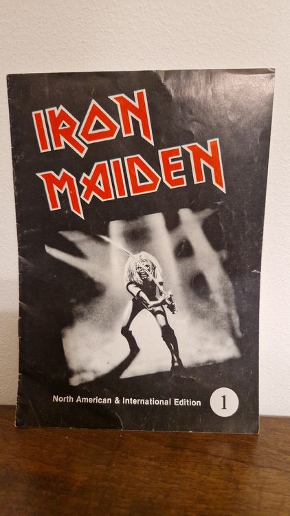 iron maiden fan Club Magazin nummer 1 rar (Gebraucht) in Rupperswil für ...