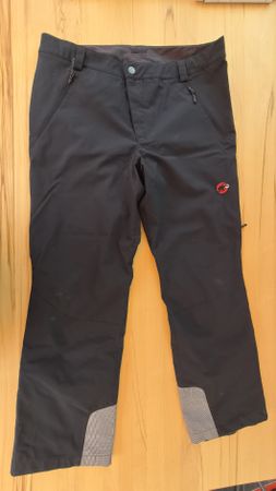 Mammut Hose Herren schwarz Grösse 56