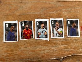 Panini Coca Cola,Kane, Yamal, Kimmich, Saliba (2x)