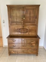 Biedermeier Sekretär in massivem Nussbaumholz