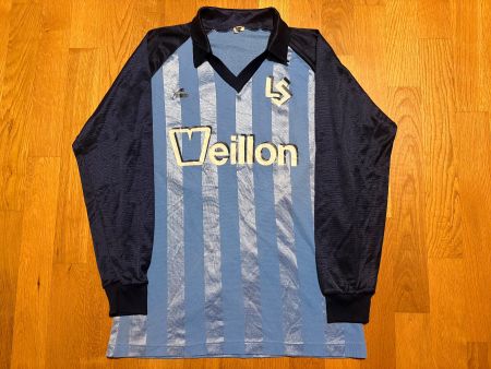 MATCHWORN FC LAUSANNE SPORT # 14 TACHET MAILLOT 1985/86 L
