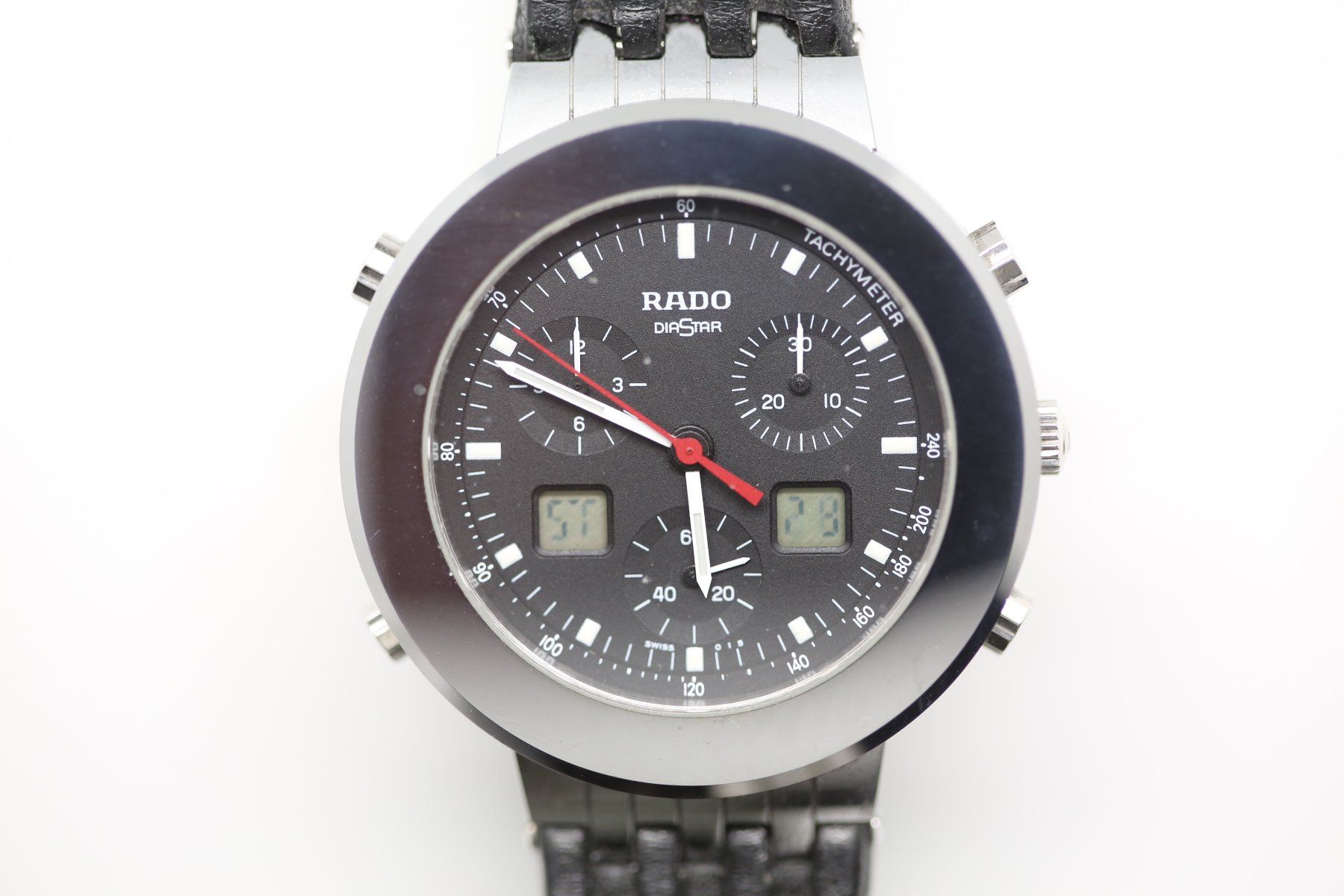 Rado Orologi: Rado Diastar Digital Chronograph defekt – Difettoso da Reinach BL venduto da Han-Numismatik