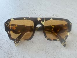 Lunettes de soleil Prada, brun/écaille, parfait état!