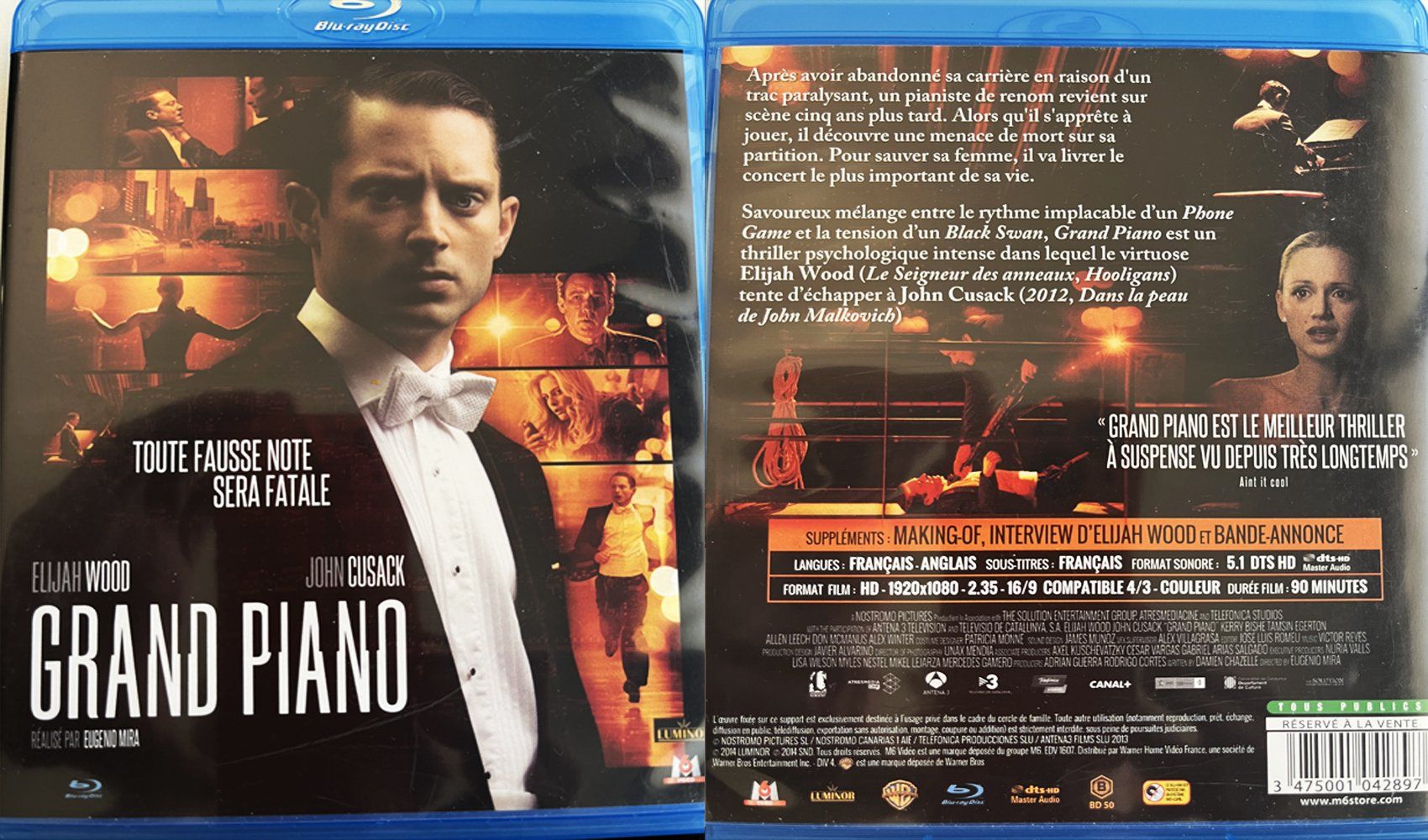 Tutti i DVDs: Blu-Ray Grand Piano – Usato da Satigny venduto da carbone888
