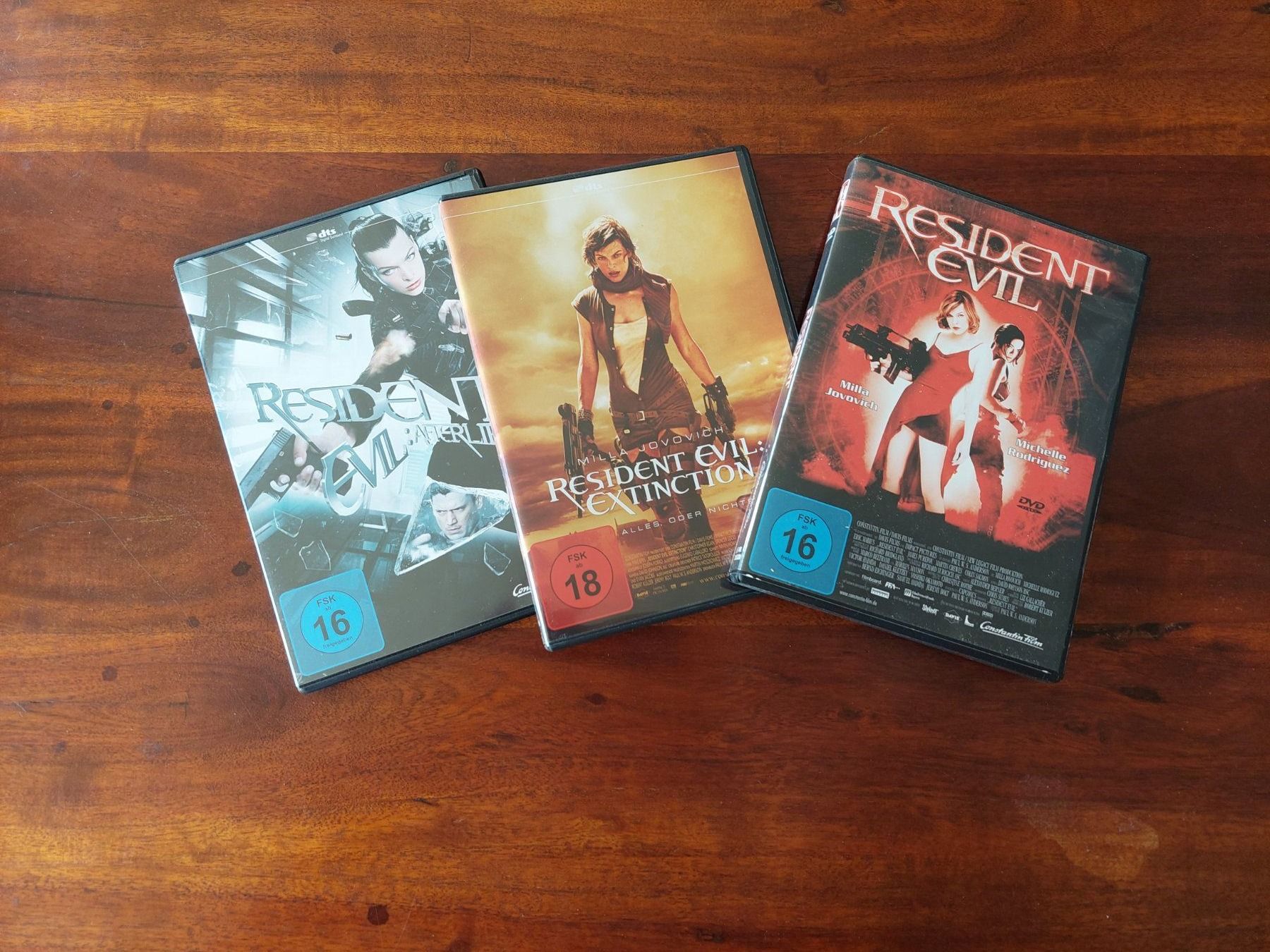 Tutti i DVDs: Resident Evil Paket DVD – Usato da Beckenried venduto da Havacola 1