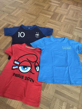 Lot de t-shirt 116cm