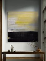 Originales abstraktes Bild 100x100x3cm