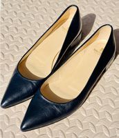 Trendige Leder-Pumps  Statement-Schuhe – Gr. 37