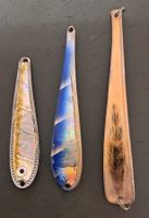 3 cuillères ondulantes artisanales/3 artisanale Löffel CH