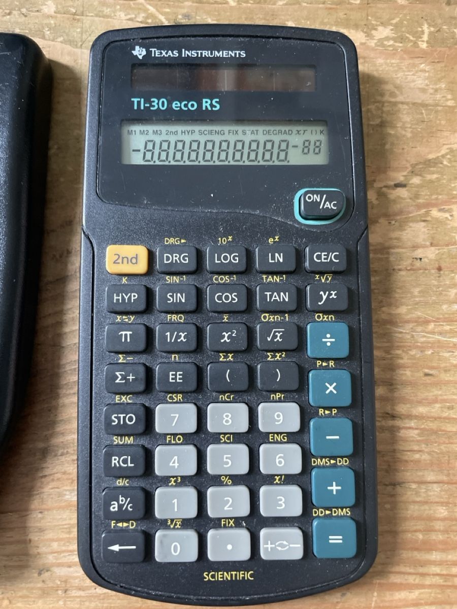 Texas Instruments Calcolatrici tascabili: Taschenrechner TI-30 eco RS Texas Instruments – Usato da Winterthur venduto da cheerio97 1