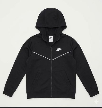 Nike Sportswear Hoodie Kinder Gr. M 137–147 Schwarz wie NEU