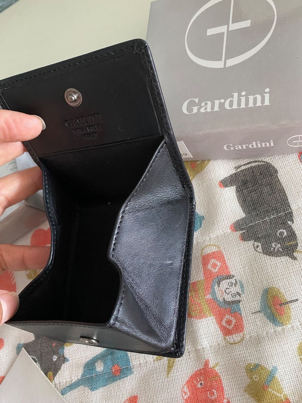 Neues GARDINI Echt Leder Portemonnaie in OVP (Neuf avec emballage d ...