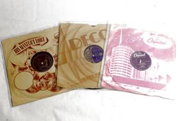 32x Jazz, Rock, Country, Swing... SCHELLACK - SCHALLPLATTEN