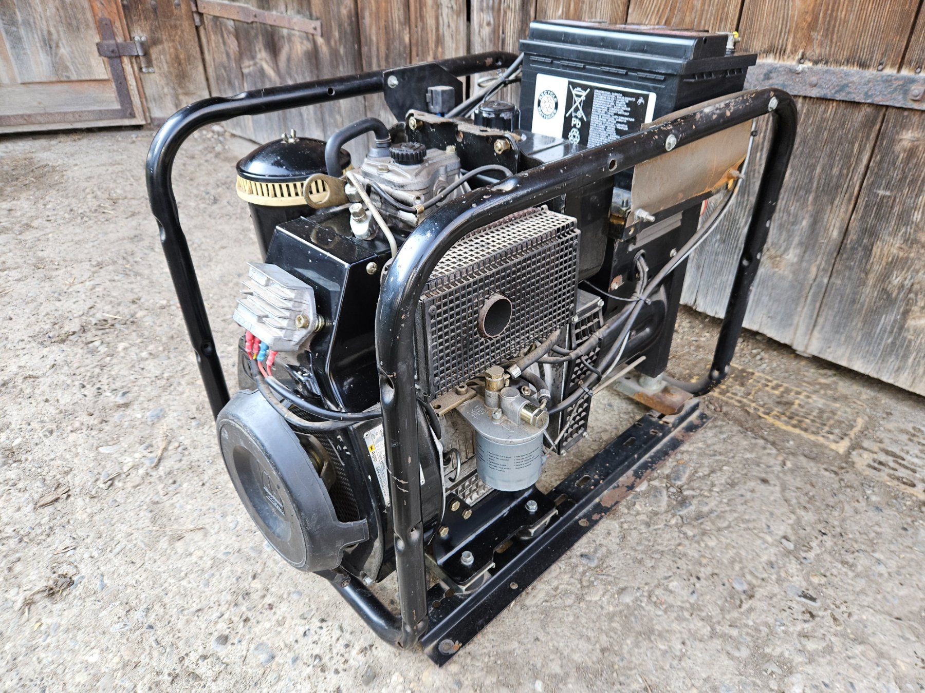 Generatori di corrente: Stromerzeuger Diesel 380 V – Usato da Oberburg venduto da M86 3