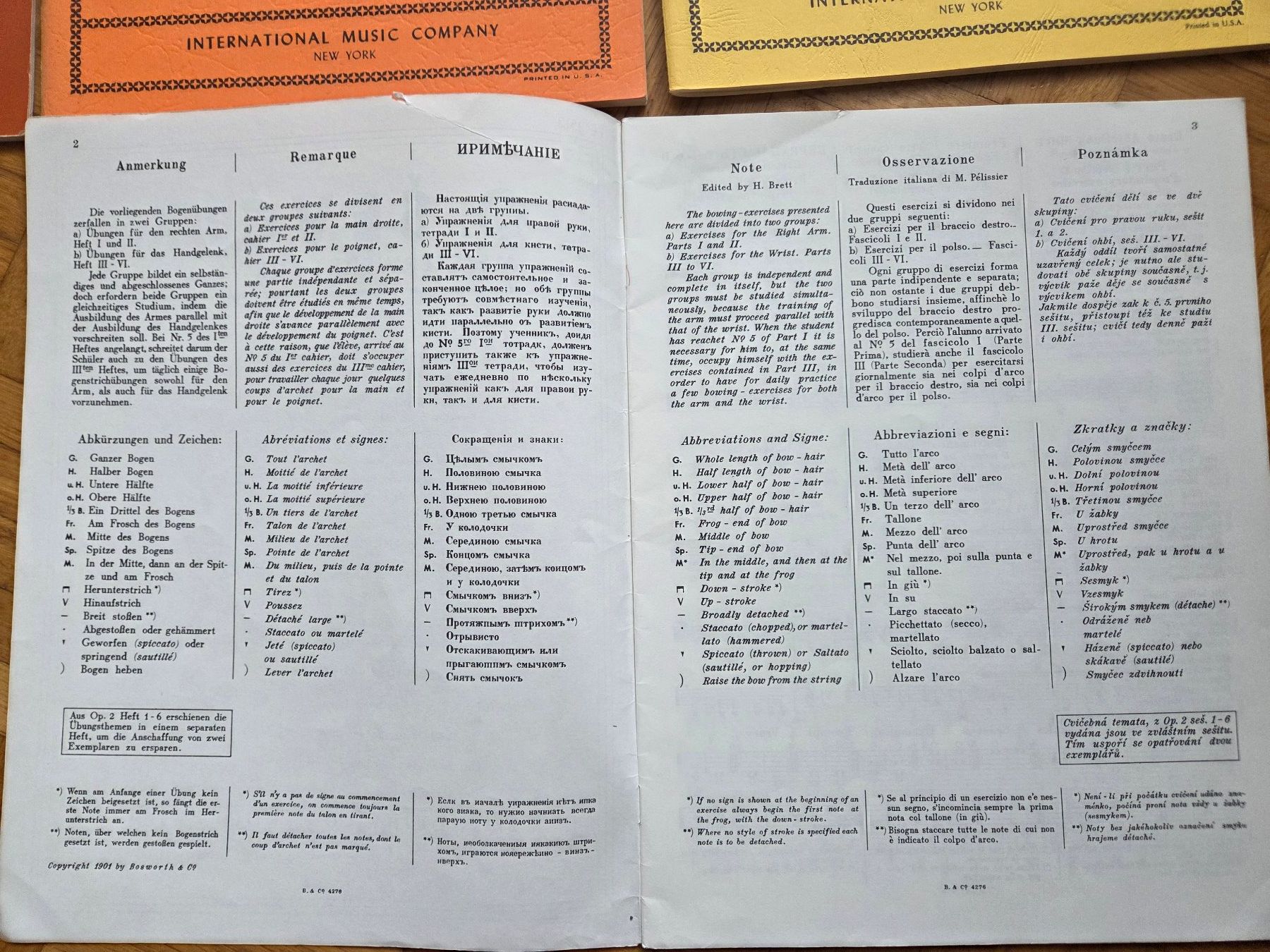 Libri: Violintechnik und Etüden – Usato da Basel venduto da Roundtrip 4