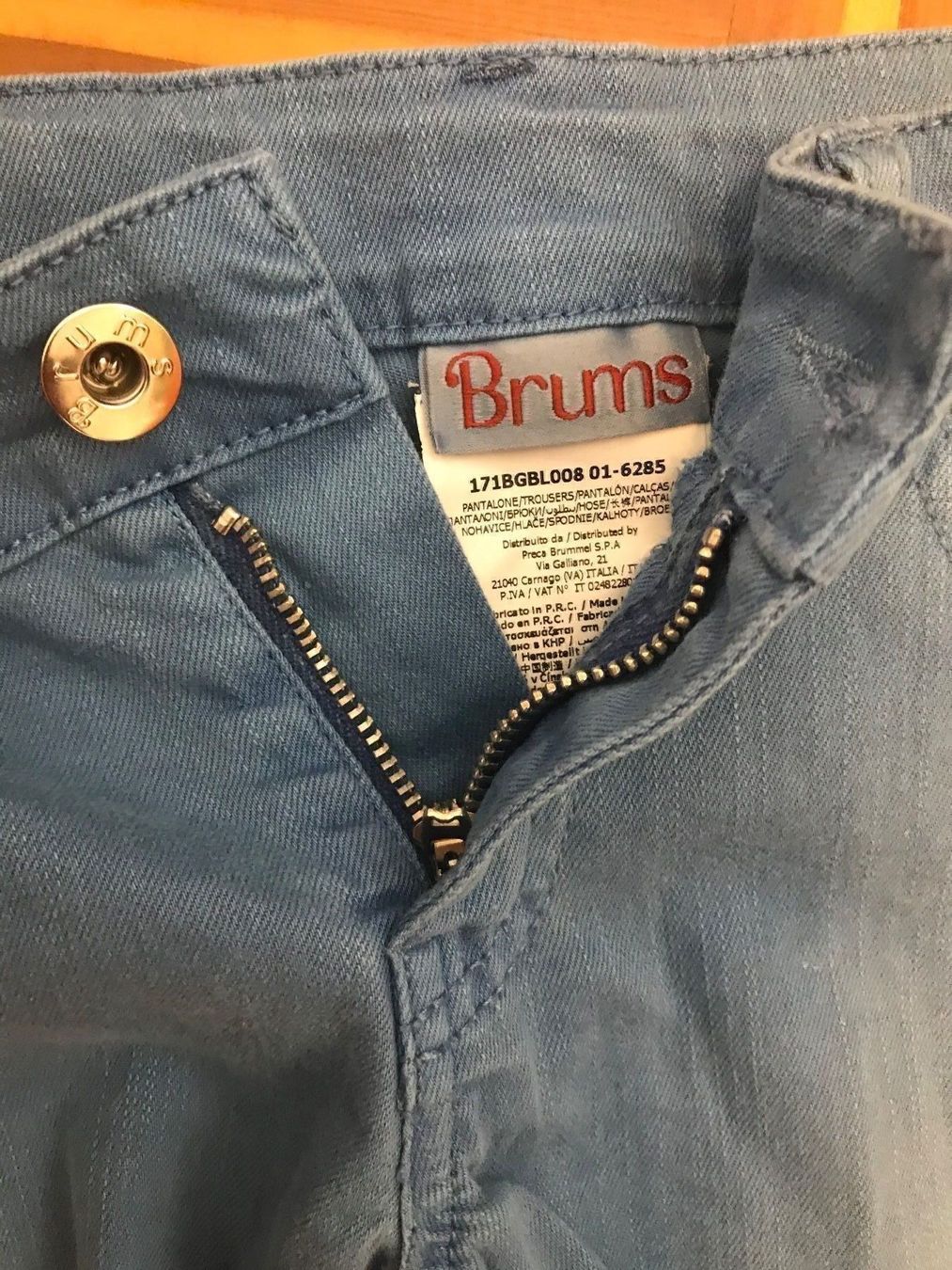 Pantaloni: Neue BRUMS Kurze Hose, Gr.122 – Nuovo (secondo la descrizione) da Vezia venduto da luce2011 1