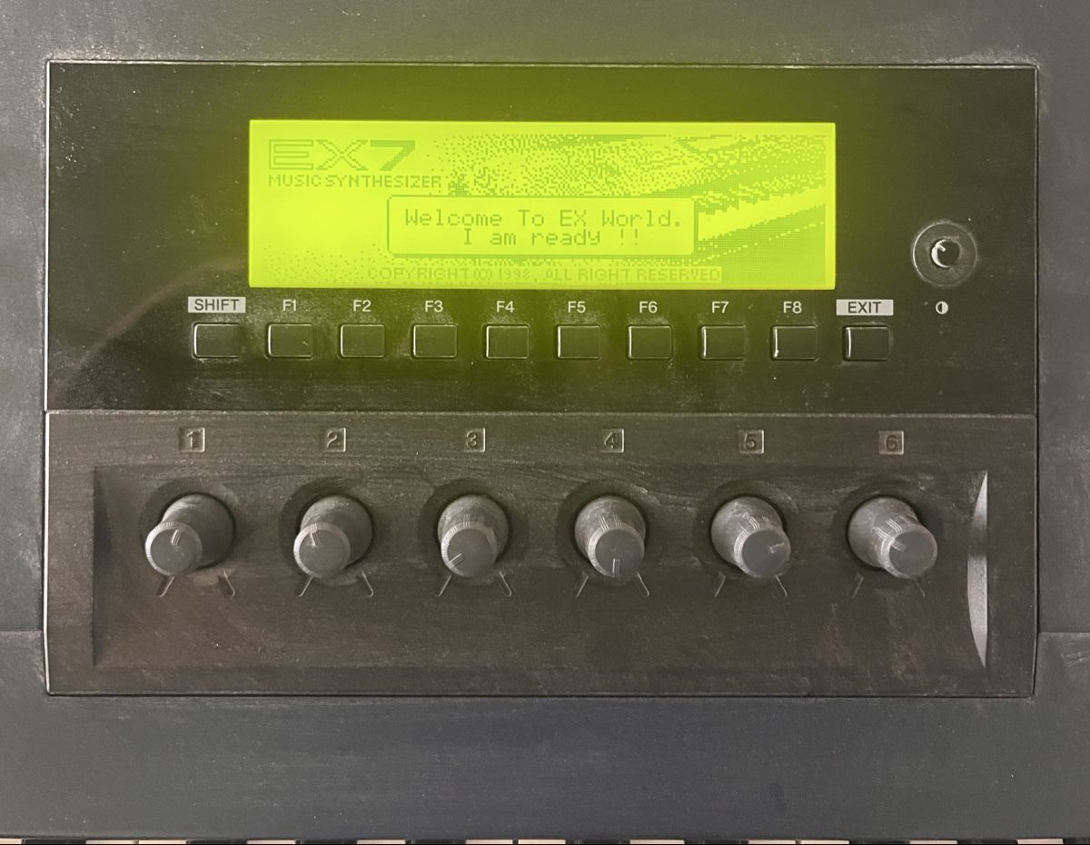 Yamaha Strumenti musicali: Synthesizer/ Workstation Yamaha EX7 – Usato da Biel/Bienne venduto da Rockit75 3