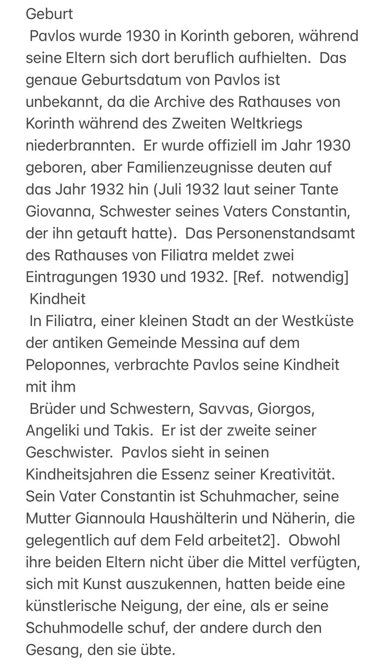 Gemälde: Pavlos DIONYSSOPOULOS (1930-2019) – Gebraucht aus Grosshöchstetten von Perle1951 4