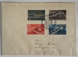 B153) 277-280, 100 Jahre Eisenbahn FDC