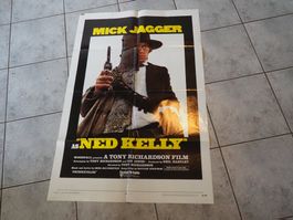 Kinoplakat: Ned Kelly mit Mick Jagger
