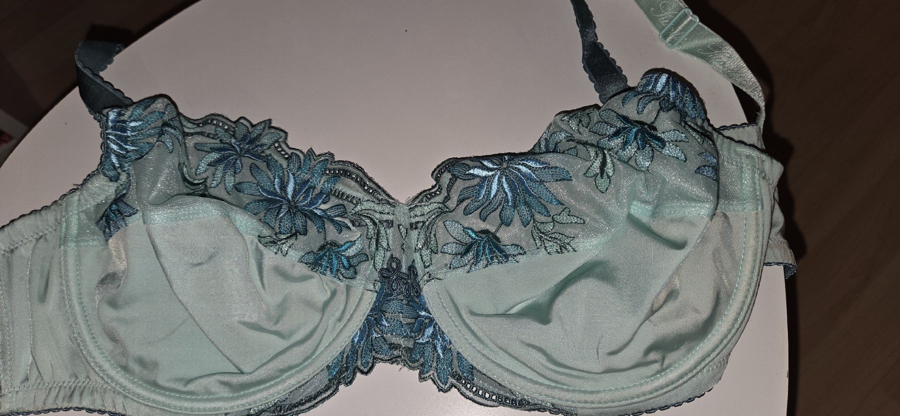 Sonstige Unterwäsche: Susette BH Gr. 85D, mint mit Blumenmuster, NEU – Neu (gemäss Beschreibung) aus Busswil BE von Angy1974