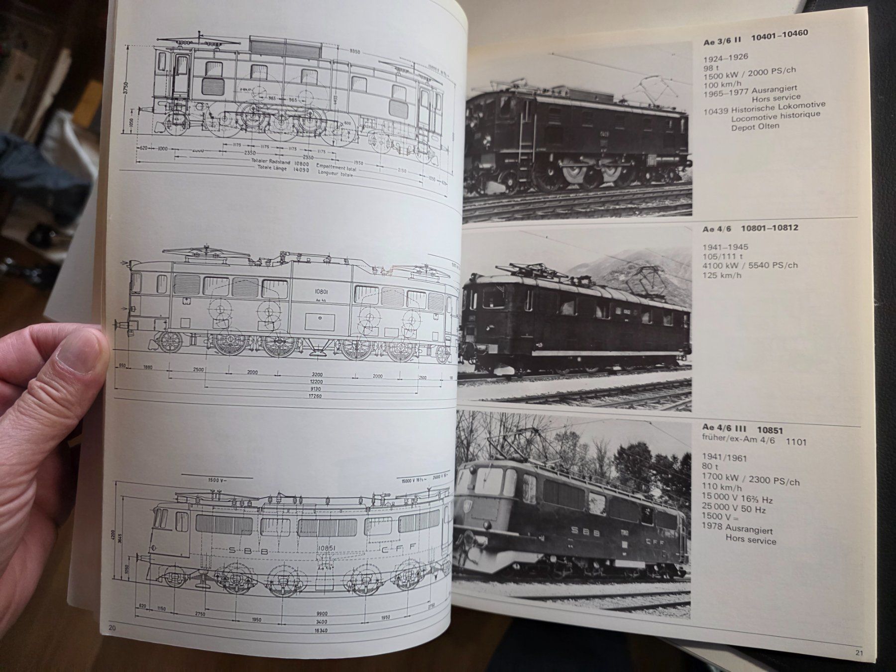 Libri: SBB Lokomotiven und Triebwagen 1981 – Usato da Walterswil BE venduto da Lonitti 2