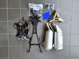 Ducati Scrambler 1100 Sport - Originalteile - Auspuff etc.