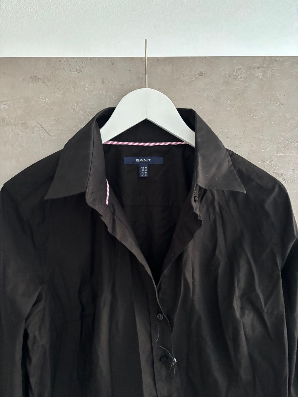 Gant Camicette: Schwarze GANT Bluse, Gr.M, Langarm, NEU – Nuovo (secondo la descrizione) da Jegenstorf venduto da Hibiscus11 1