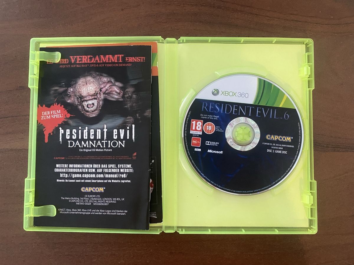 Microsoft Giochi: Resident Evil 6 für Xbox 360 – Usato da Thunstetten venduto da Virus_33 1