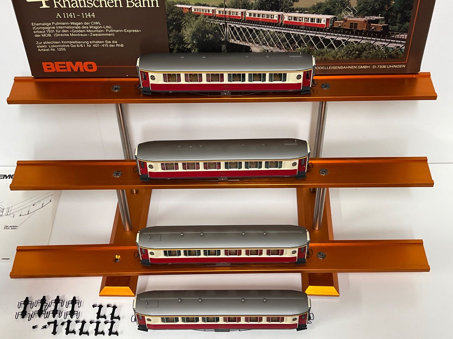 Bemo Modellini di ferrovie: Bemo 3272/S Salonwagen RhB  H0m – Usato da Neuenhof venduto da ludovicco 5